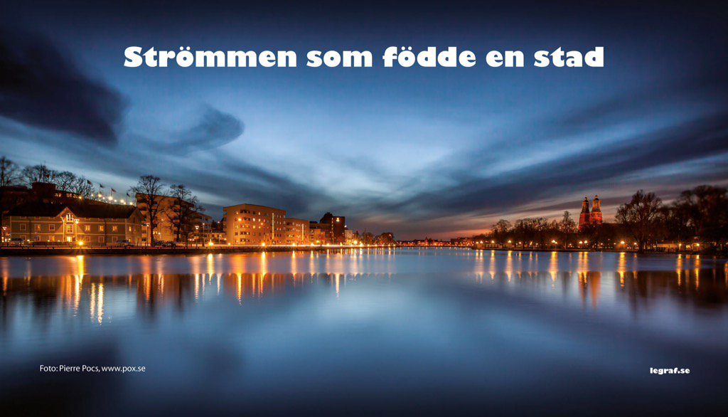 len_peron's tweet photo. Idag boksläpp - Strömmen som födde en stad - kl 14.00 på Eskilskällan #eskilstuna #nybok #bokevolution https://t.co/7NK0JaYzck