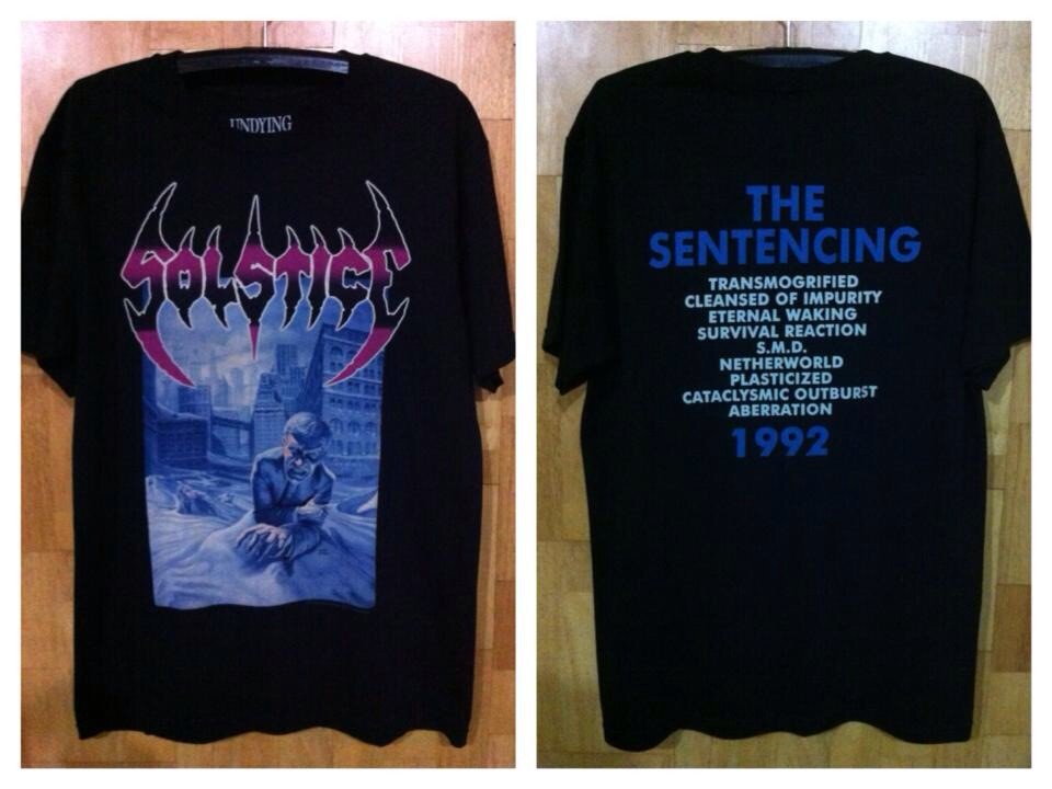 TS Solstice - The Sentencing | Size M L XL | IDR 150K | SMS/WA : 0878 1246 7779