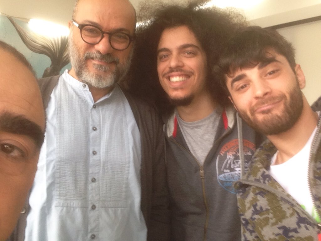 ElioSocial's tweet image. Ritratto di Over, Tafuri e sopracciglio #XF9 #elioperilsociale