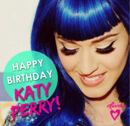   Katy perry Age.31
Happy Birthday:-)
Congratulations!!!I U:)
Please good luck in the future 