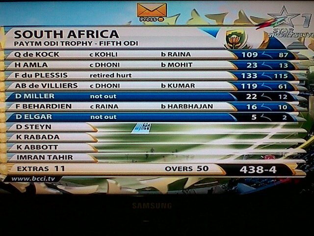 gunodhor's tweet photo. ABsolute DEmolition #INDvsSA #FreedomSeries #ABDelivers https://t.co/FVAz1cFmtZ