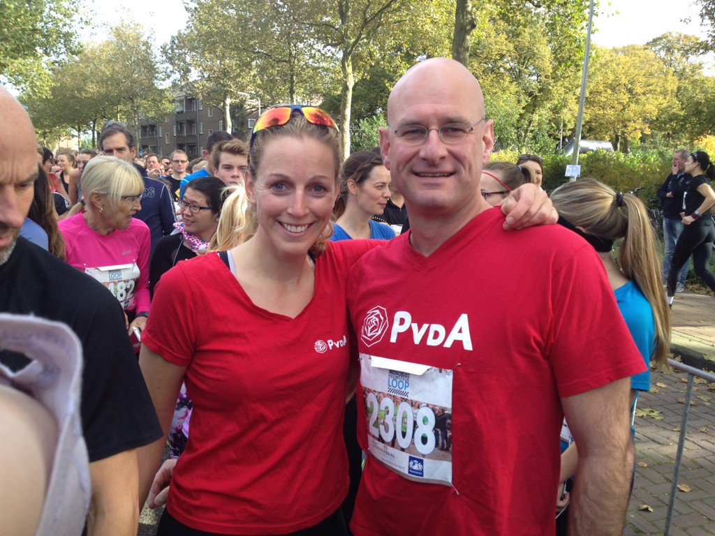 Marieke_v_Duijn's tweet image. Meegedaan met #Heemstedeloop samen met #JanNieuwenburg @pvdaNH