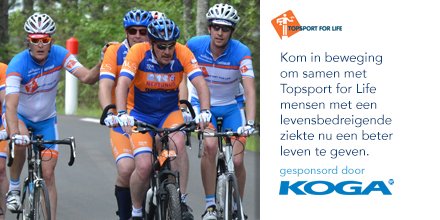 56.08 km gefietst = €2.50 donatie <a href="/Topsportforlife/">Stichting Topsport for Life</a>. Dank <a href="/KOGA_bikes/">KOGA</a>! fnr.li/go/c/15 #Fundrunner #spon