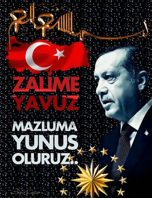 bekiservet's tweet photo. Zalime Yavuz, Mazluma Yunus Oluruz!..
Recep Tayyip Erdoğan
@RT_Erdogan @bayhazr
#BugünYineYenikapıdayız https://t.co/rMLaSQQiQf