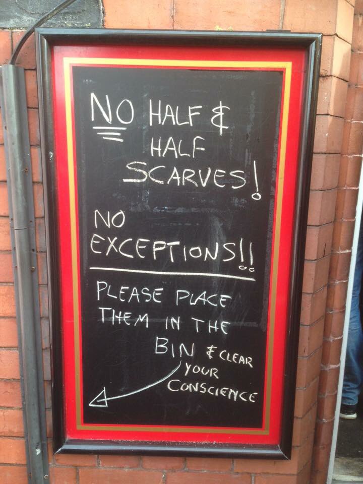 SergeMUFC's tweet photo. Trafford Pub. Love it. https://t.co/2s3h18E8VT