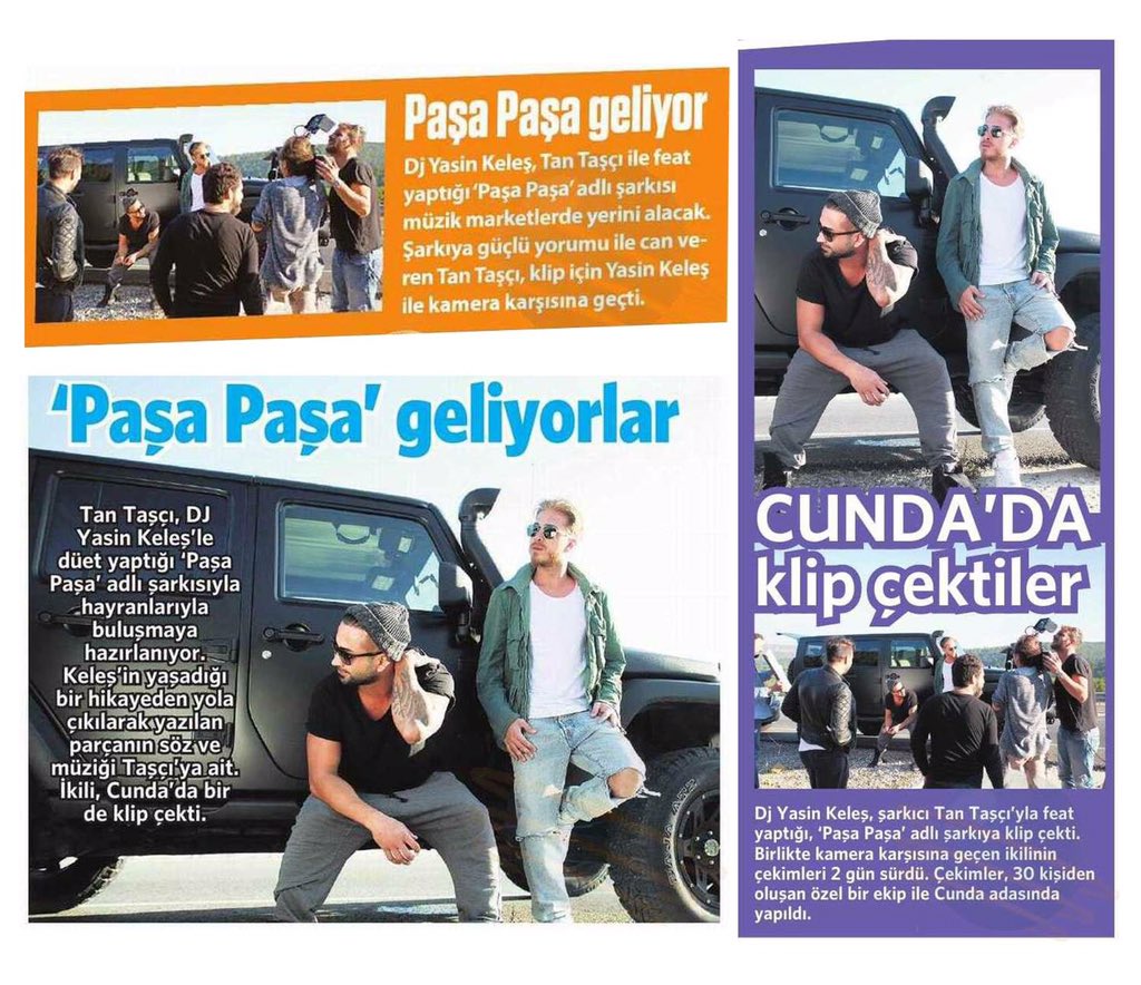 Ara Ara cover'ı ile listeleri sallayan ikili yeniden geliyor #paşapaşa @DJYASINKELES ft <a href="/TanTasci/">Tan Taşçı</a>