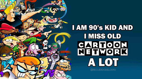 RecuerdoDeLos90's tweet photo. RT SI TÚ TAMBIÉN ECHAS DE MENOS CARTOON NETWORK! 😊😍 https://t.co/0lqFE9Pbce