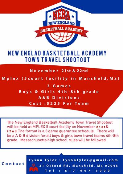 Travel teams looking for a pre-season test, the @NEBAcademy Town Travel Shootout is a can't miss. @hooprootz