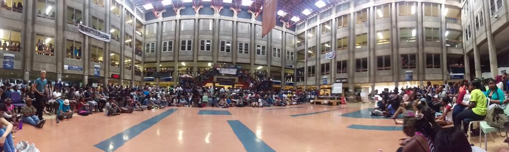 beccapotterton's tweet photo. Solomon House is packed with students wanting answers. https://t.co/5QRaMvmBfA
