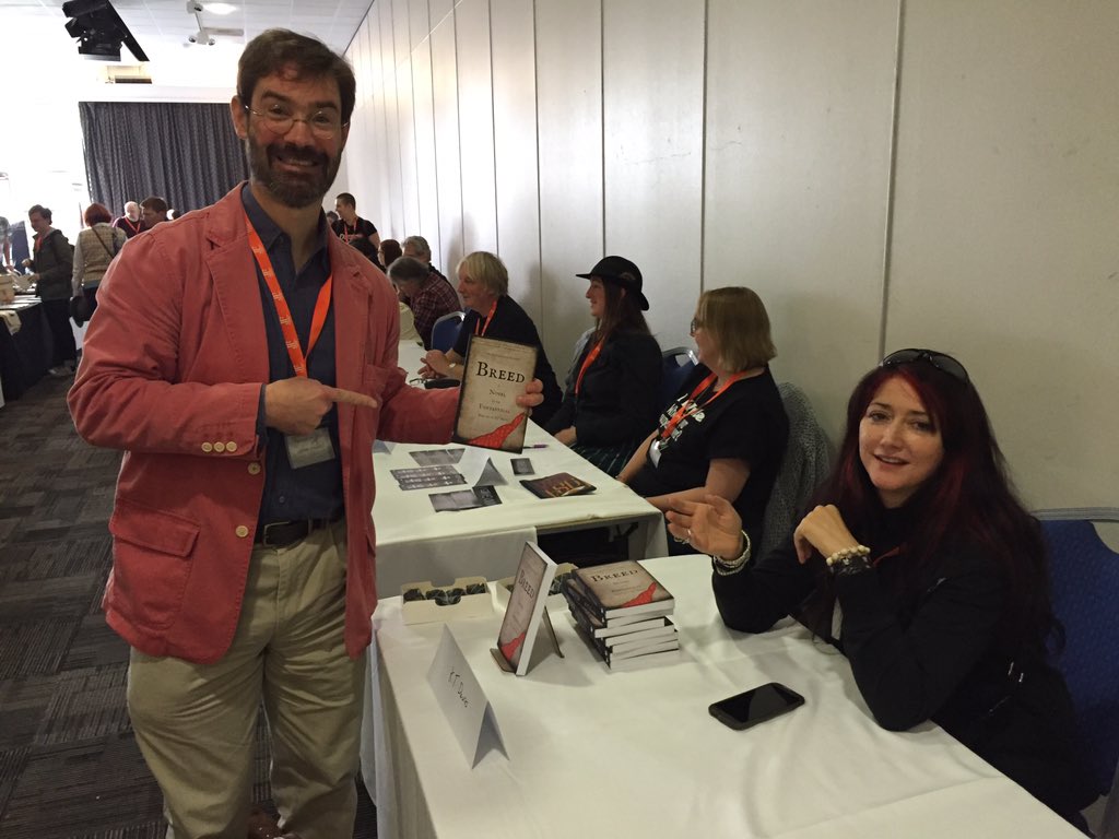 GClarkHellery's tweet photo. “@FoxSpiritBooks: Lovely @KTScribbles and @SirBenfro at #fantasycon2015 https://t.co/PGJ2P9s7Za” yay!