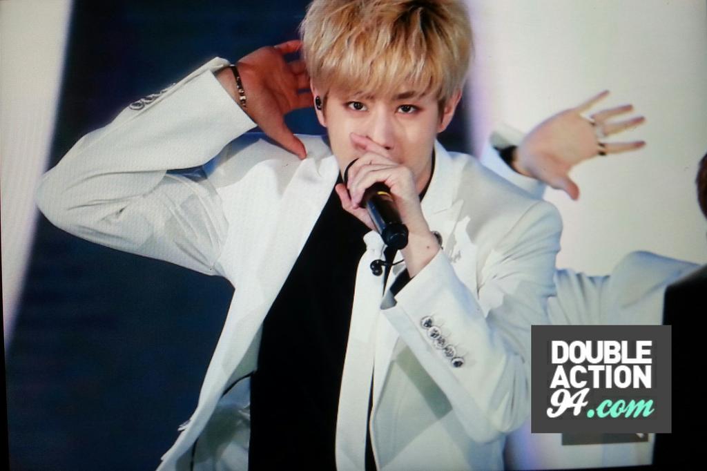 doubleaction_94's tweet photo. 151025 인기가요 제주특집 #GOT7 #MARK https://t.co/CkTeoU507Y