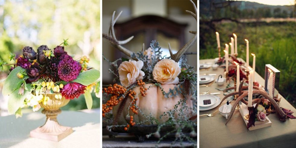 TandCmag's tweet image. These stunning autumn centerpieces will get your guests talking: townand.co/6011BOnfV
