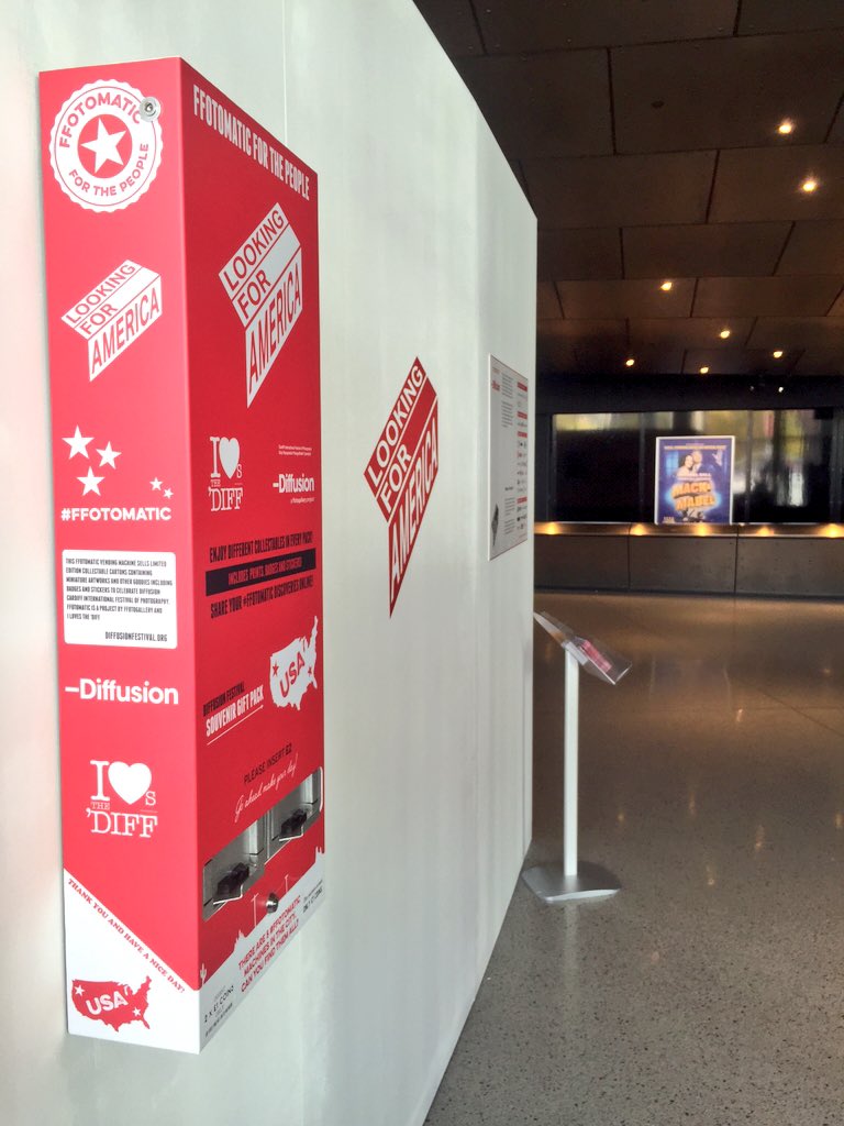 ILovesTheDiff's tweet photo. Bay wandering - checking out @_Diffusion in @theCentre, complete with #ffotomatic vending machine. #diffusion2015 https://t.co/KZnq7If9sl
