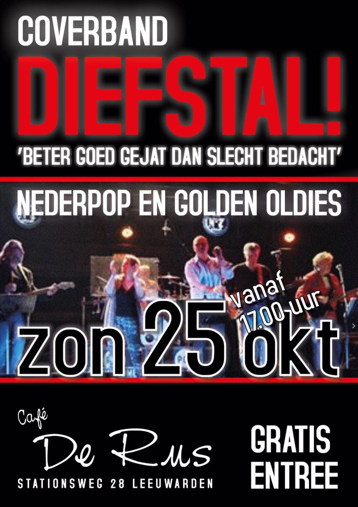 Cafederus's tweet photo. Vanmiddag Live muziek! Aanvang 17.00, entree gratis! #altijdgezellig https://t.co/YtO9VWEmvc