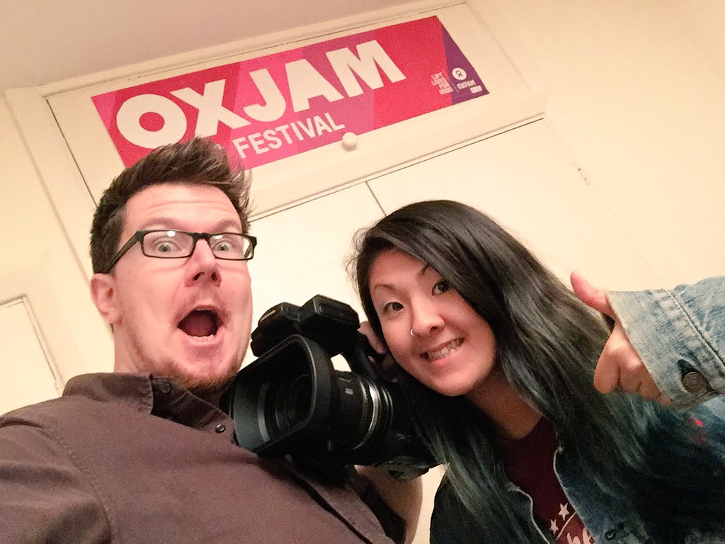 geeks_in_motion's tweet photo. Unboxing prize for our win at Raindance 2015! Huge thanks to @PanasonicUK @OxjamFestival @Hayley_LDN @Oxjam_Camden https://t.co/s1tVUxpYED