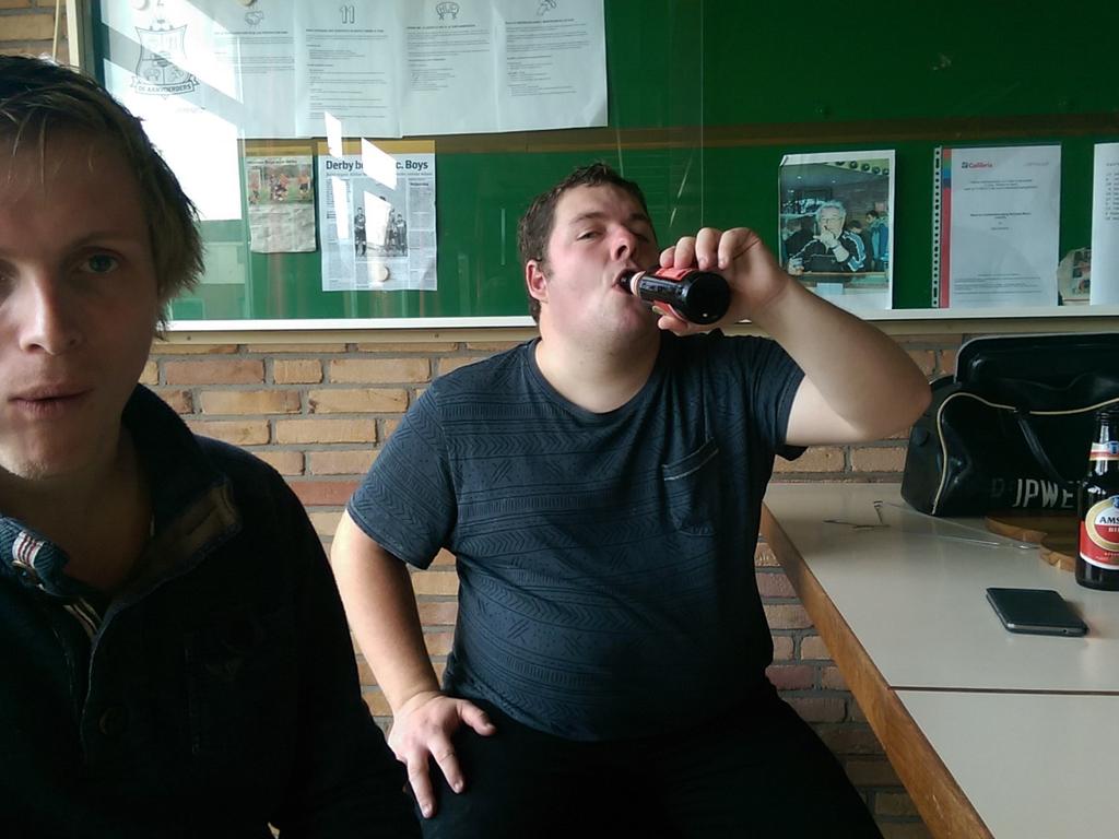 Onze held maakte vandaag 75 minuten <a href="/itsyaboydirk/">Dick jr.</a>. En niet onverdienstelijk. #trots