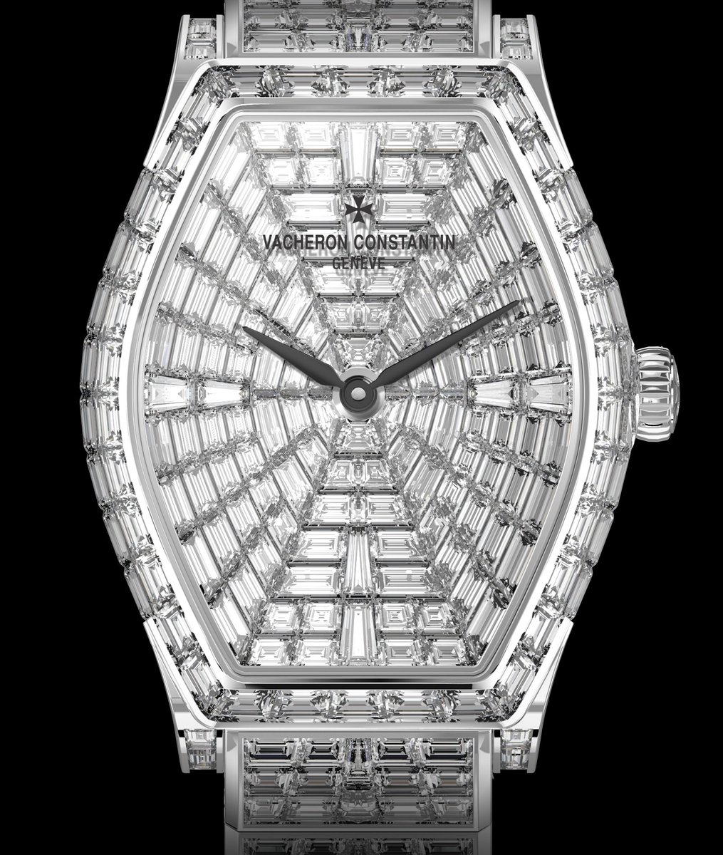Icy Malte #watches by #VacheronConstantin. The bracelet is set with 28.7 carats #diamonds.
bit.ly/1O0SQ9L