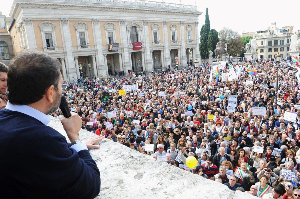 ignaziomarino's tweet photo. Voi mi chiedete di ripensarci. Io ci penso e non vi deluderò. Noi siamo realisti, vogliamo l'impossibile. https://t.co/zZATXpfY6P