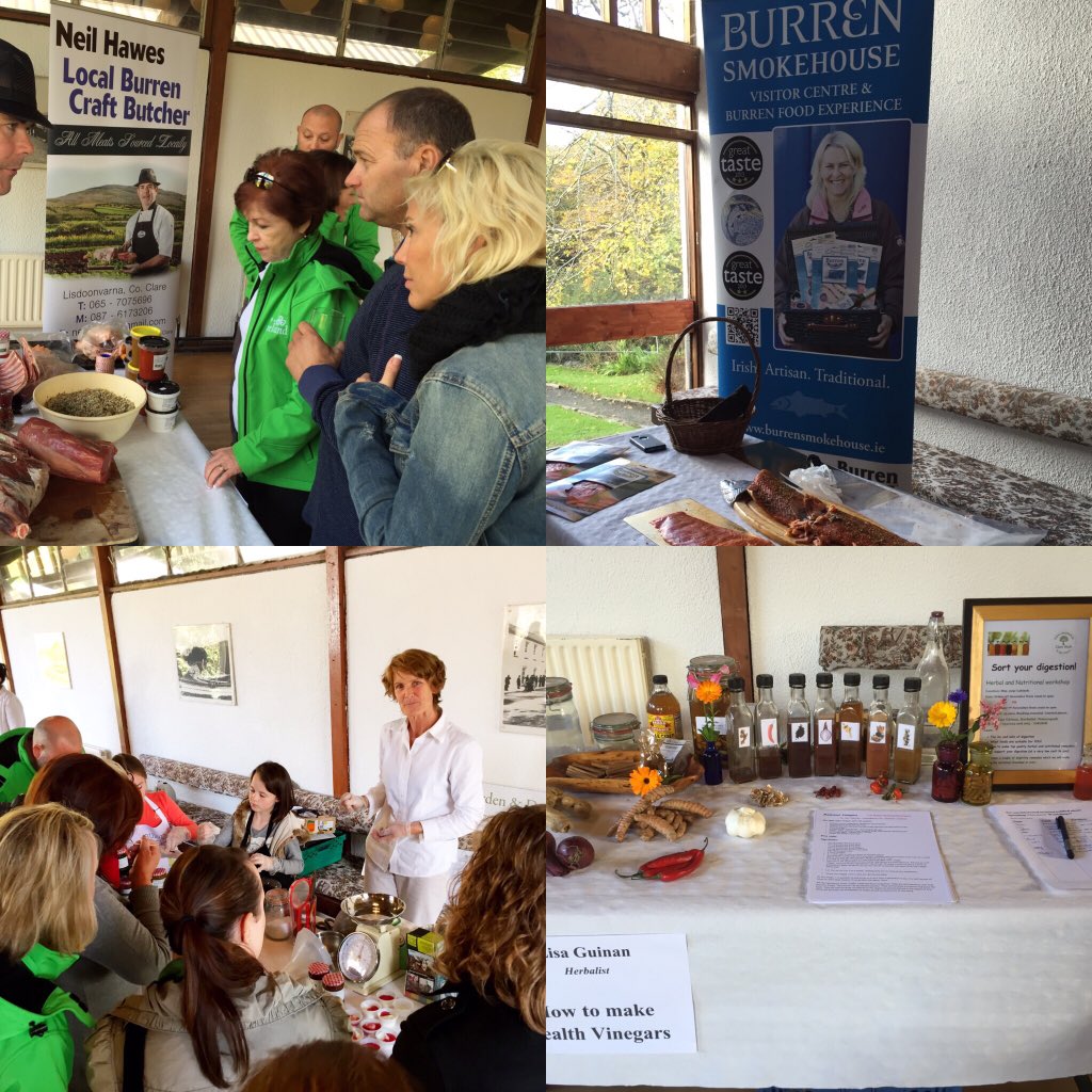 Continuing today <a href="/BurrenFoodFayre/">Burren Food Fayre</a> <a href="/BurrenFoodTrail/">Burren Food Trail</a> in Lisdoonvarna! Well worth the trip. #Irelandsfoodstory