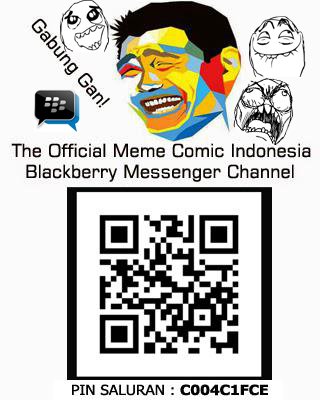 -PENGUMUMAN-
Sekarang MCI udah ada di Channel/Saluran BBM1 ;)
Yuk scan barcode ini atau cari PIN Saluran: C004C1FCE