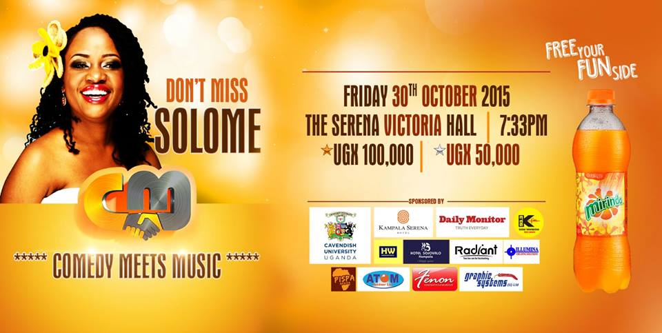 Lcmuha's tweet photo. The best way to feel better this year is to attend #ComedyMeetsMusic2015 I can't wait #Fri30thOct @solomendi https://t.co/QmVPK5PerF