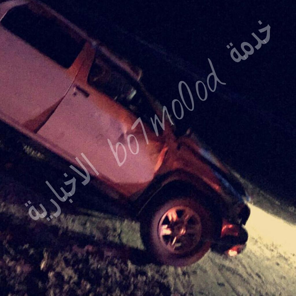 تدهور مركبة في ساحل الرمس برأس الخيمة