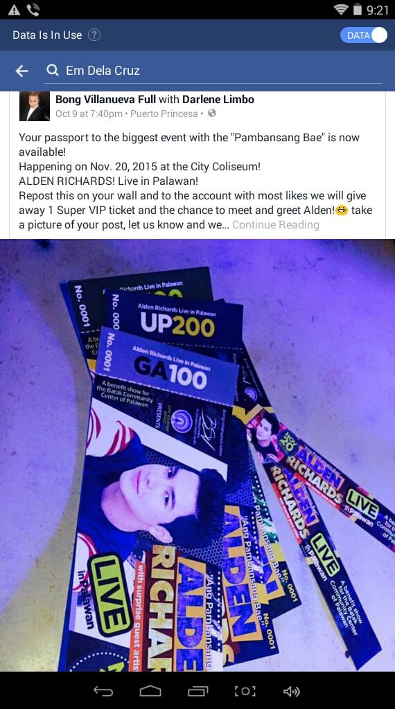 ofcaldub_taguig's tweet image. Hello Can You Like This Pic. On FB Thanks Guys...

#KMJS10