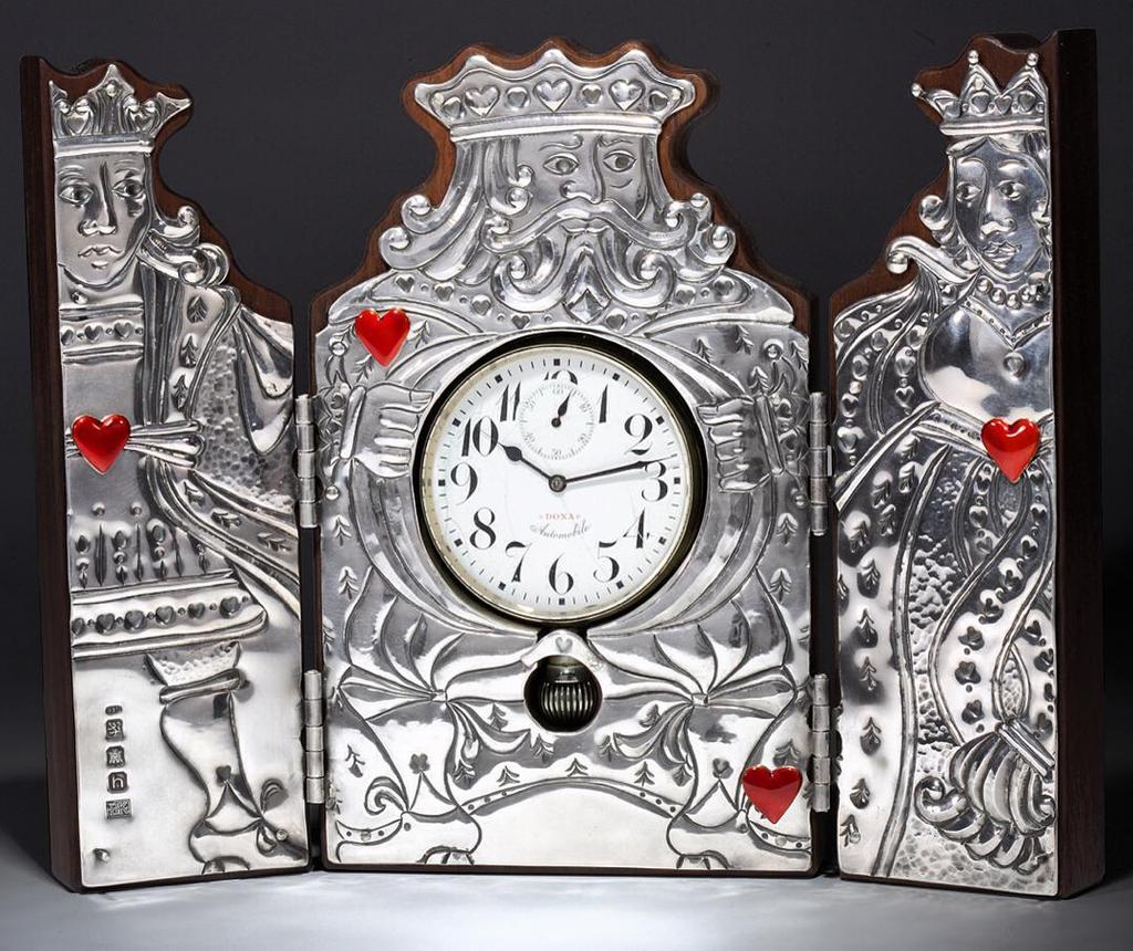 bryonyknox's tweet photo. Enjoy your #extrahour today! #daylightsaving #kingofheartsclock #silverclock #kingofhearts… https://t.co/6b6khHmUW2 https://t.co/GoxOqVE1YB
