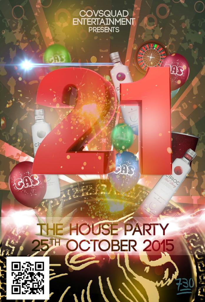 CovSquadEnt's tweet photo. House party tonight
C O V
Celebrating the #Big21
#CovSquad
Dm for address https://t.co/tYd9EZVz60