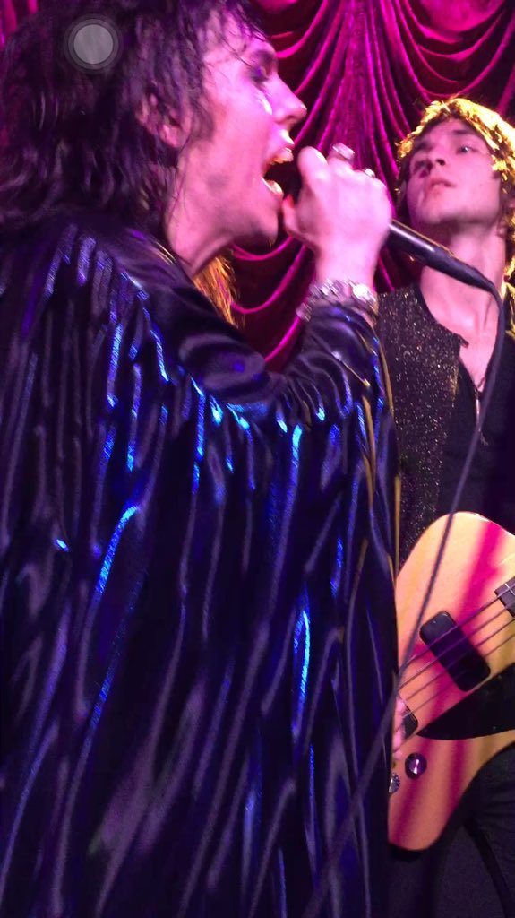 WAPSoltis's tweet photo. @LukeStruts & @JedStruts rocking out in true @TheStruts fashion last night in Philly!! ##StrutsLive πΈπ€πΆ https://t.co/7xZrcZ2Rlp