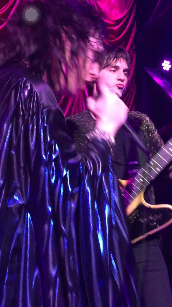 WAPSoltis's tweet photo. @LukeStruts & @JedStruts rocking out in true @TheStruts fashion last night in Philly!! ##StrutsLive πΈπ€πΆ https://t.co/7xZrcZ2Rlp