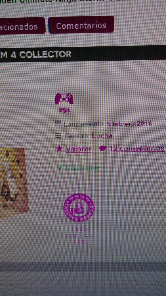 charlyLOGU's tweet photo. @VideojuegosGAME @BandaiNamcoES  esto significa que se puede reservar?? https://t.co/xyz01DOj05