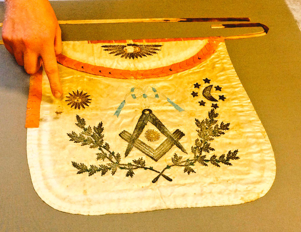 HFMHALL's tweet photo. HLPI receives back one of its 19th century artifacts, now preserved, hopefully the 1st of many. https://t.co/bHwsAjQGJk