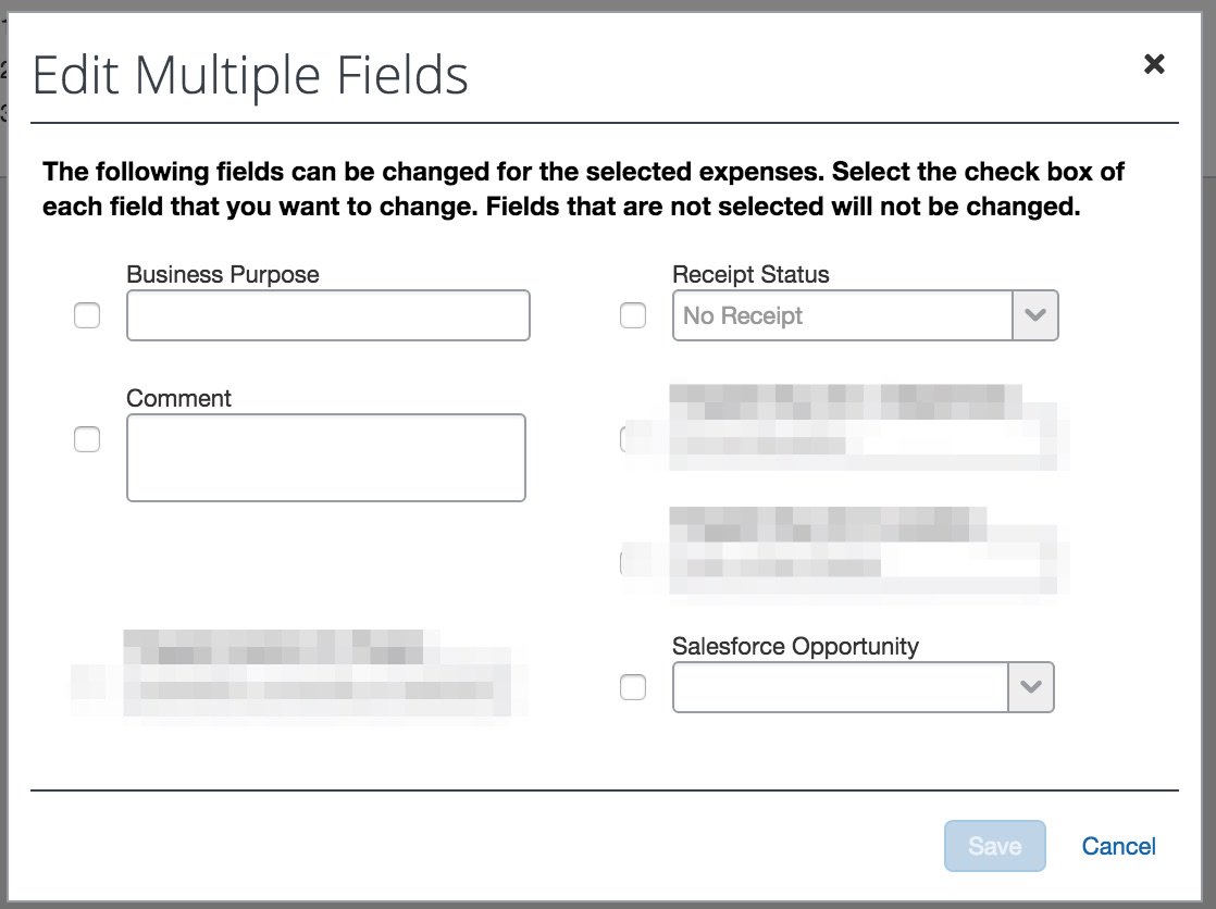 concurproblems's tweet photo. Need to mark multiple expenses billable? Use @concur's batch edit right? Nope. Of course not! #concurproblems @sap https://t.co/qLHlSEYEZ7
