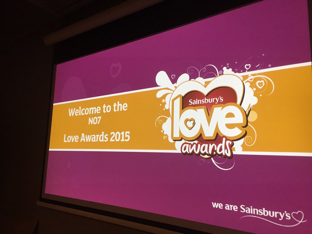 Only 2 minutes to go until the #n07js <a href="/sainsburys/">Sainsbury's</a> love awards #northernspirit