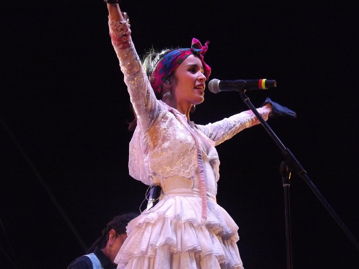 Inrocktv's tweet image. Ayer @monsieurperine en su presentación en el @FestCentralMx. 
Foto por @MarianaPijama