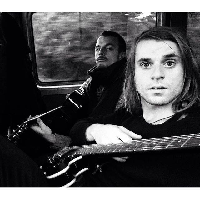 Heymoonshaker's tweet photo. Relentless tour life. Not a mark on us. JENA tonight. Hulk smash!!! ##heymoonshaker #andybalcon #davecrowe... https://t.co/6giyLX3npp