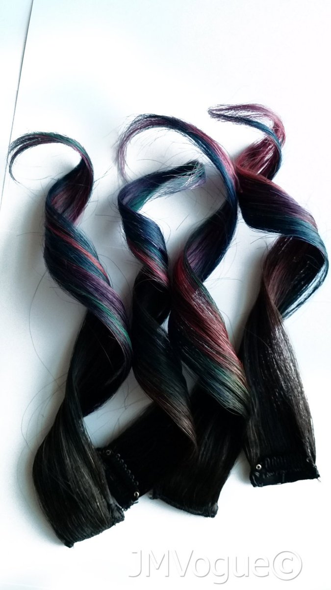 JM_Vogue's tweet photo. Mermaid Passion #1B 100% human hair extensions Rose Pink Teal Pur… https://t.co/ZdpeB5jAdf #beautyblogger #OmbreHair https://t.co/qNfWFTsHaj