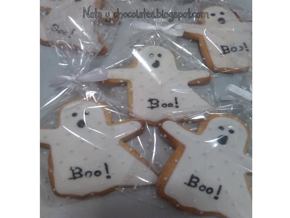 Galletas fantasma para Halloween. Están de miedo!!!
