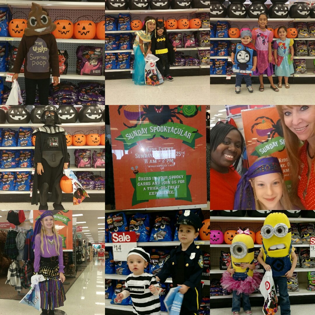 Creativity @ it's best with cuteness overload!!! #Spooktacular #trickortreat