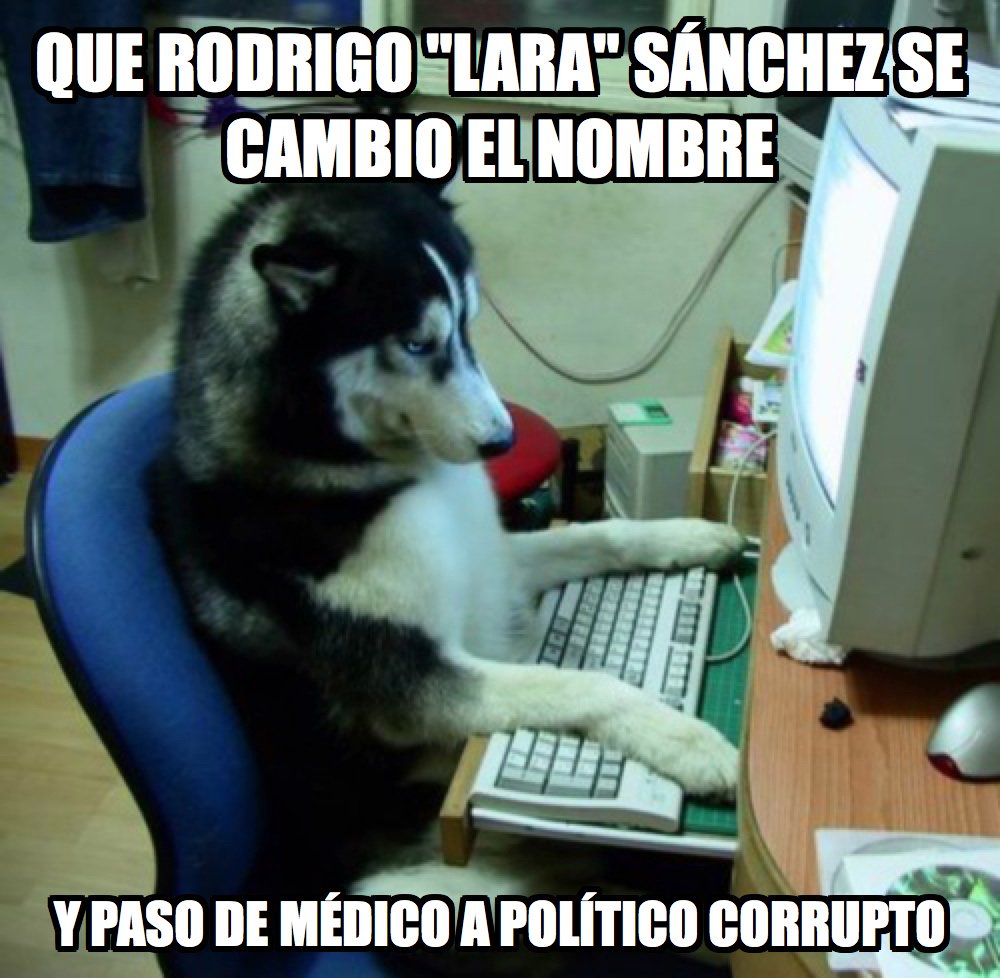 GonzalesCamilo4's tweet photo. @Rodrigo_LaraS Será que no le alcanzaba la platica como médico? que ventajoso resulto ser este hombre #YoEscojoBien https://t.co/enRZnA7DqX