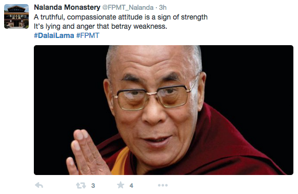 One week after Dalai Lama said he gets angry with staff Nalanda Monastery appear to openly criticise him!
#DalaiLama
