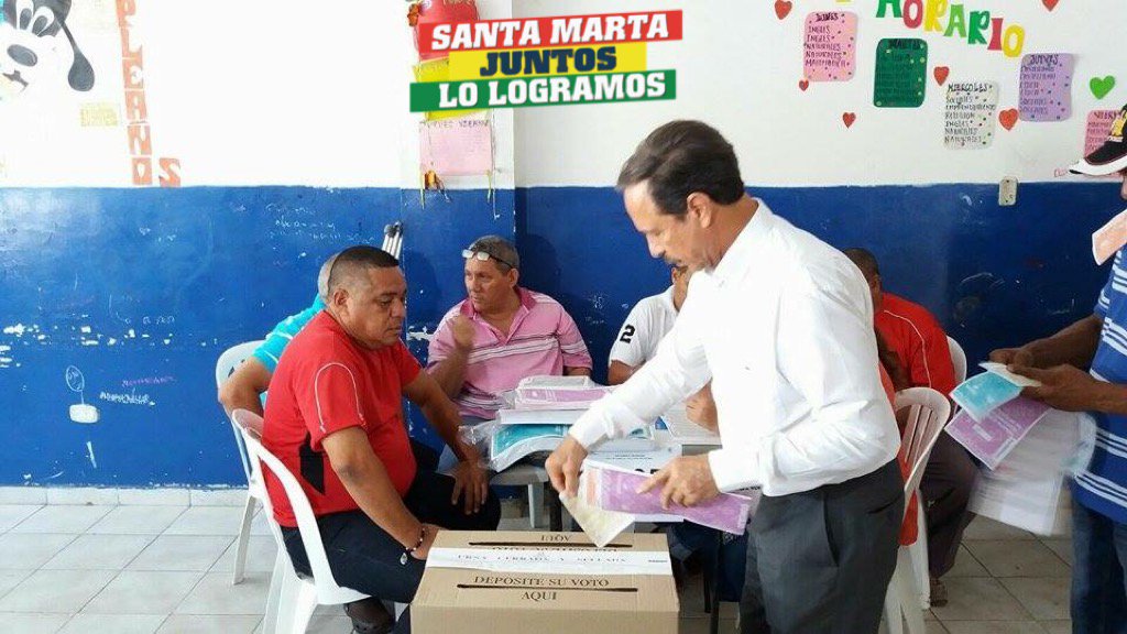 HCaiafa's tweet photo. ¡Ciudadano vota por una #SantaMartaModernaYEnPaz! https://t.co/pZdnD9A86M