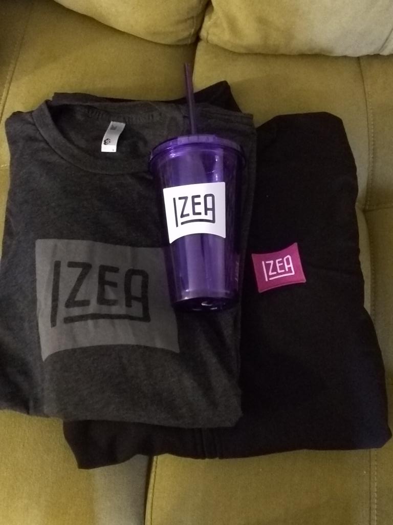 rudyjellis's tweet photo. Thanks for the cool swag @izeafest. Great conference & looking forward to next years! #IZEAFest #joicasting https://t.co/9Lc5eEqYBo