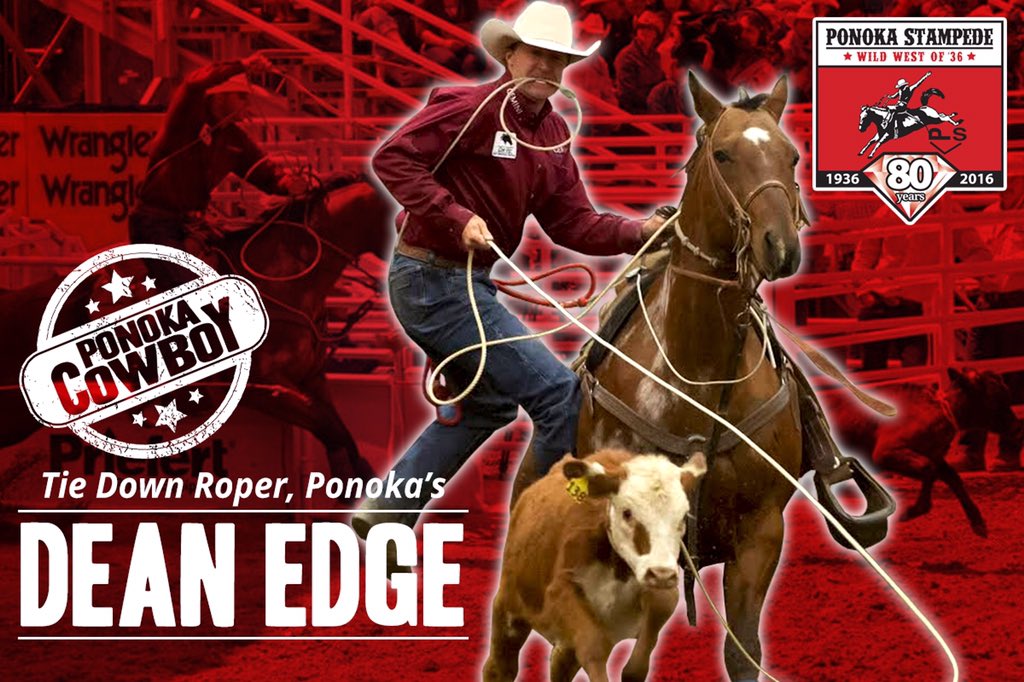 Get to know Rimbey's <a href="/edgedeanw/">Dean Edge</a> Check out his interview with <a href="/missponokastmpd/">Miss Ponoka Stampede</a> on our Facebook page. #CFR42