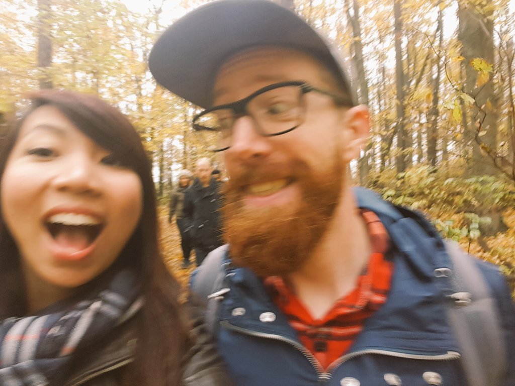 katbuilt's tweet photo. Autumning like whoa with this majestic human and #DesignerAdventureClub πππβ https://t.co/lEE3ZhrbuF