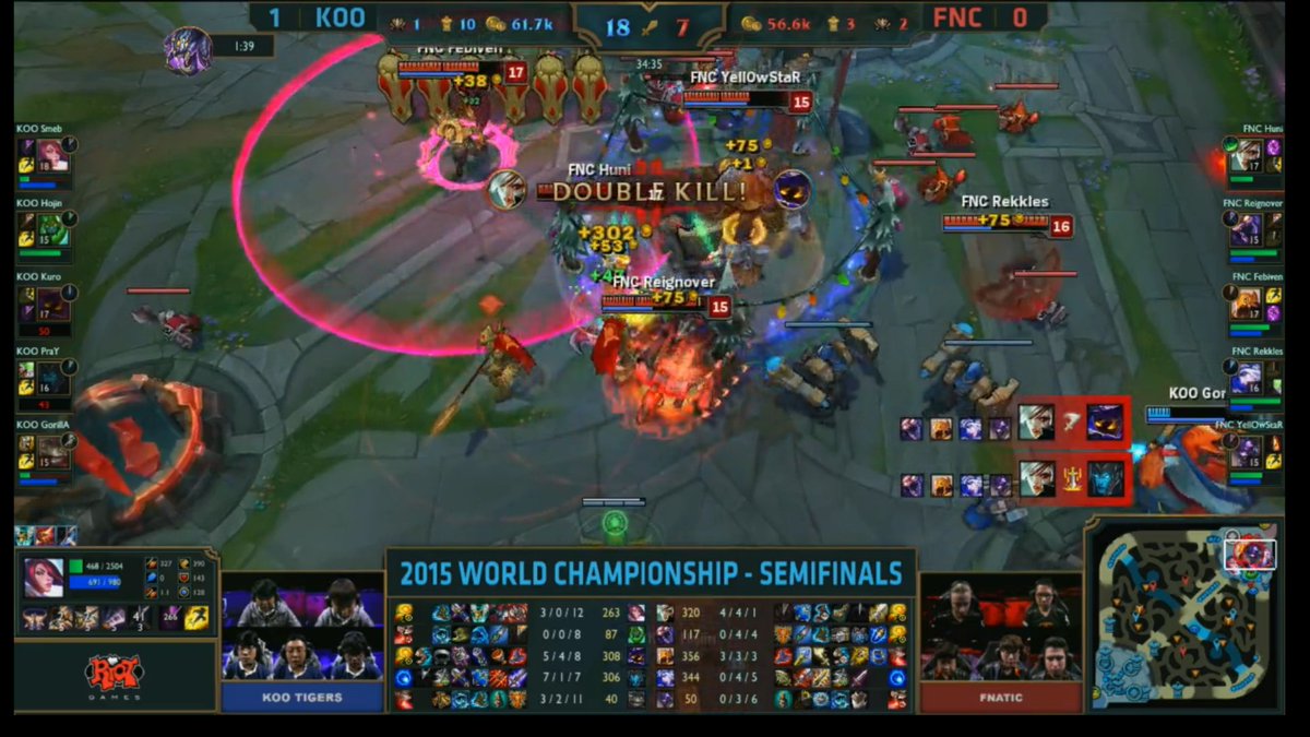 ESPDLoL's tweet photo. The game continues! #Worlds https://t.co/IF5e5c0HLz