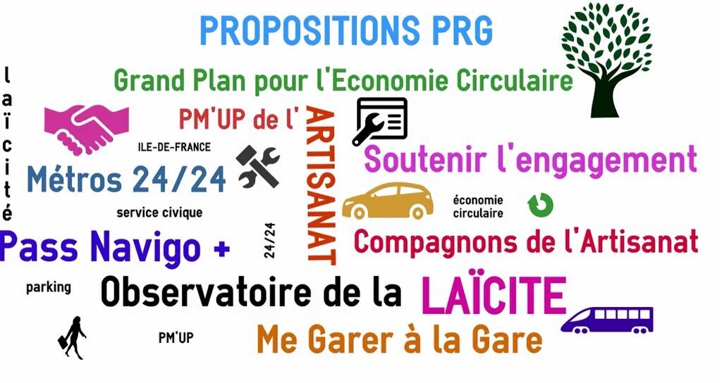 Le @PRG_IDF force de propositions dans cette campagne des régionales #AvecBarto pour une #iledefrancehumaine #PRG