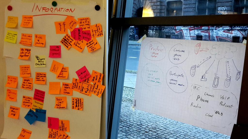 MIZBabelsberg's tweet photo. MIZ &amp; mabb treffen @Refugeehackaton &amp; sind beeidruckt vom unglaublichen Engagement der Teilnehmenden. #BigUp https://t.co/pUKX9Prks2