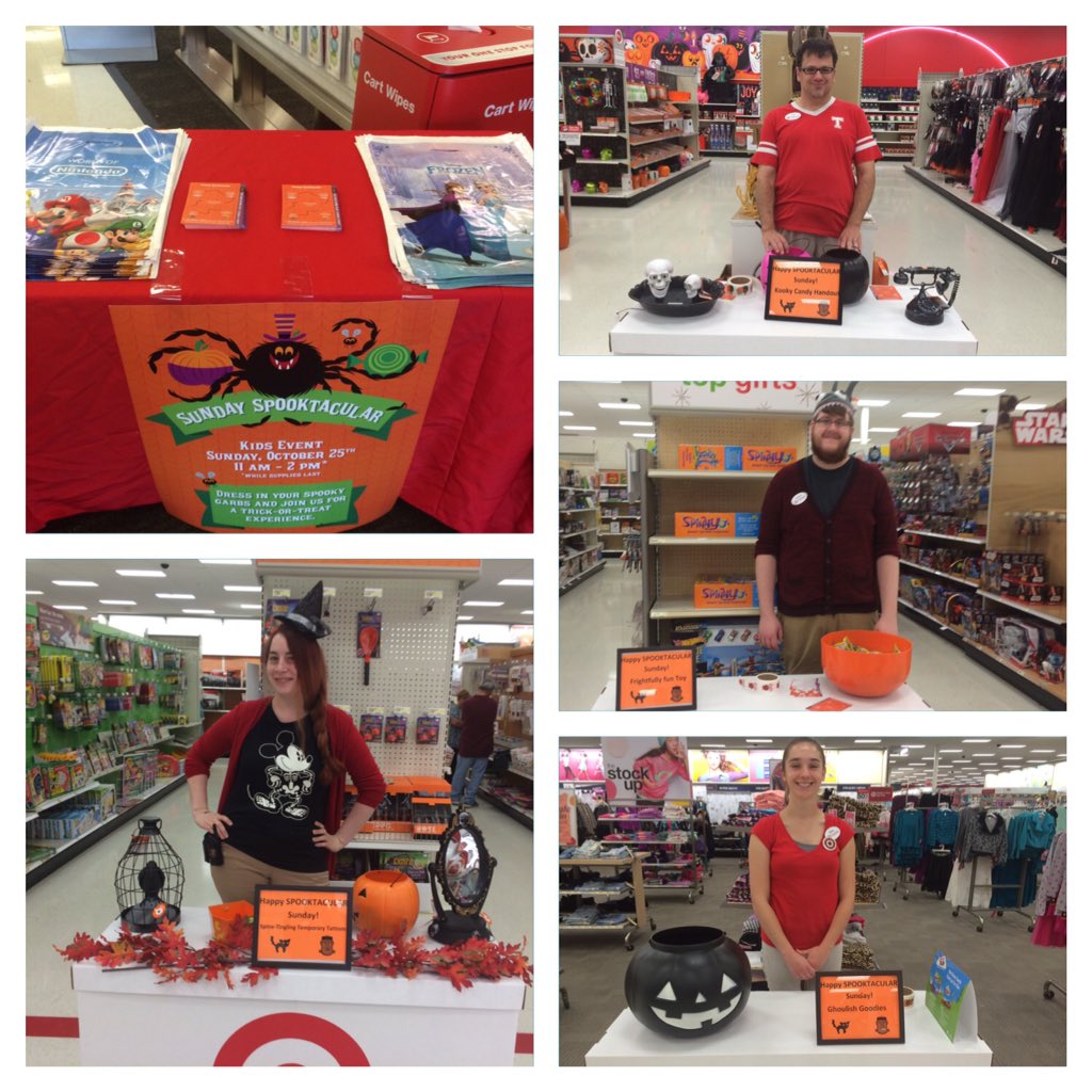 Come out to your favorite Target today from 11 to 2p to join us for our spooktacular #trickortreat event! <a href="/m_gaerke/">Melissa Gaerke</a>